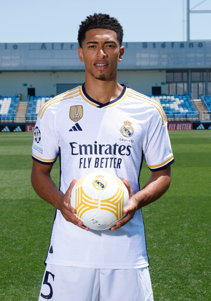 Bellingham completed a move to Real Madrid on Wednesday