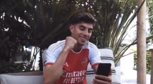 Kai Havertz’s first Arsenal interview has been leaked