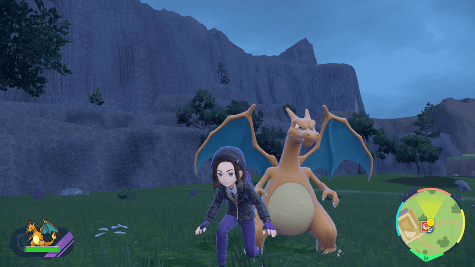 The Charizard has come all the way from Generation 3.