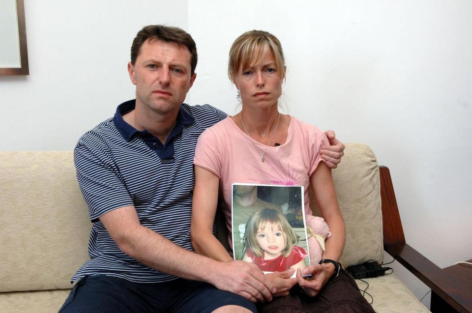 Madeleine's parents Gerry and Kate McCann have been appealing for any information