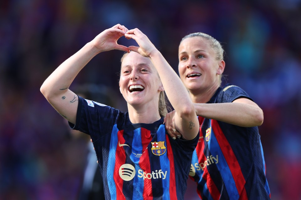 Keira Walsh described Guijarro as a special player after becoming a Champions League winner for the first time in her career