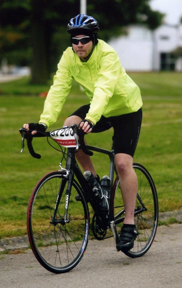 Keen cyclist Keith inspired a decade of charity fundraising