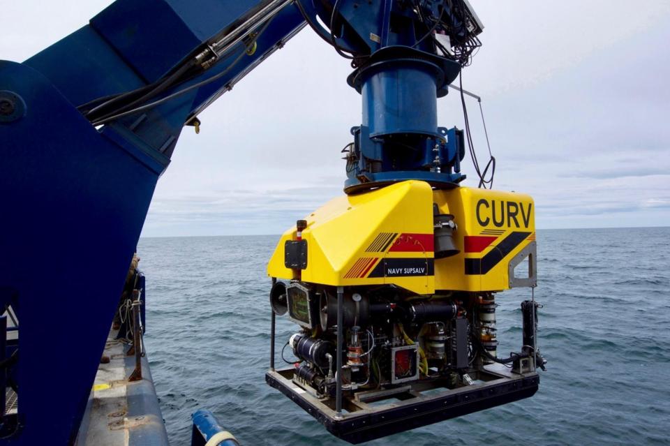 A robot deployed from Canadian vessel Horizon Arctic found the debris