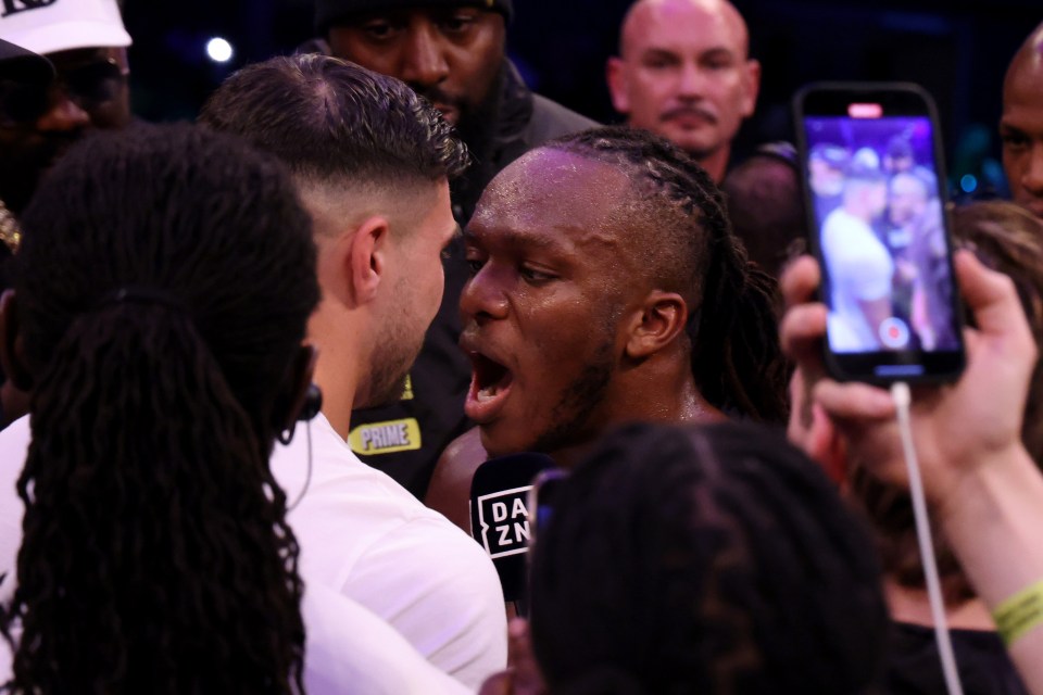 Tommy Fury seemingly has a fight with KSI in the pipeline