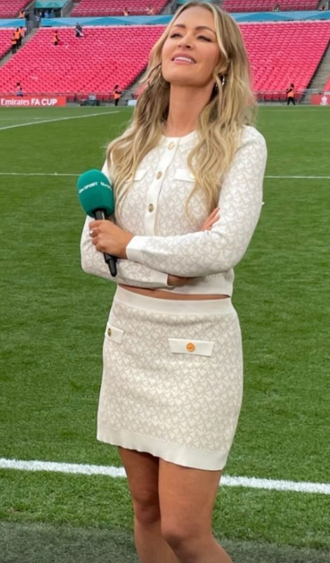 Laura Woods made a hilarious comparison about herself and Sam Allardyce