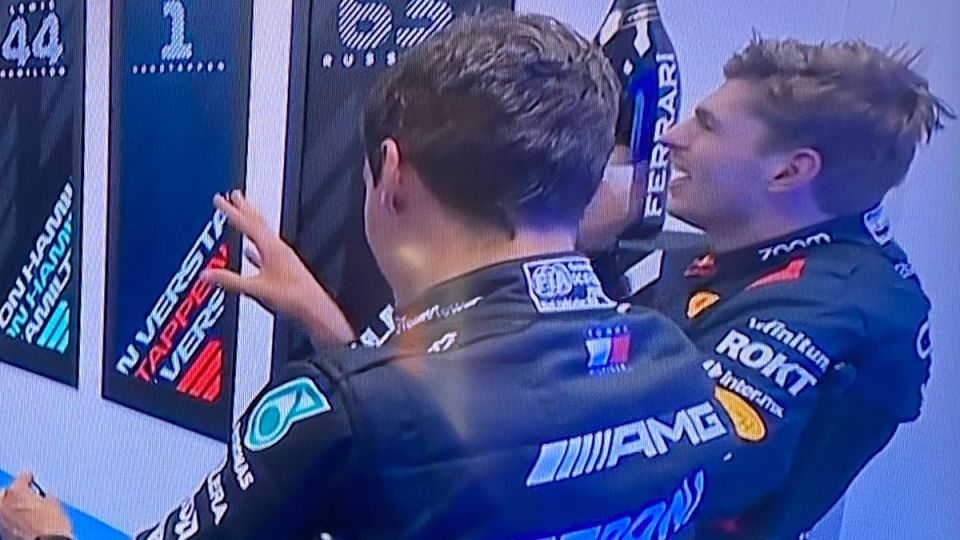 Verstappen found it hilarious