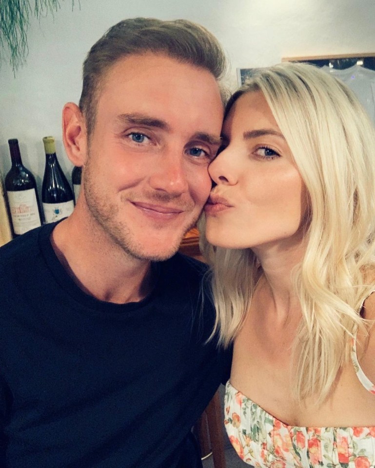 Stuart Broad and Mollie King are an item