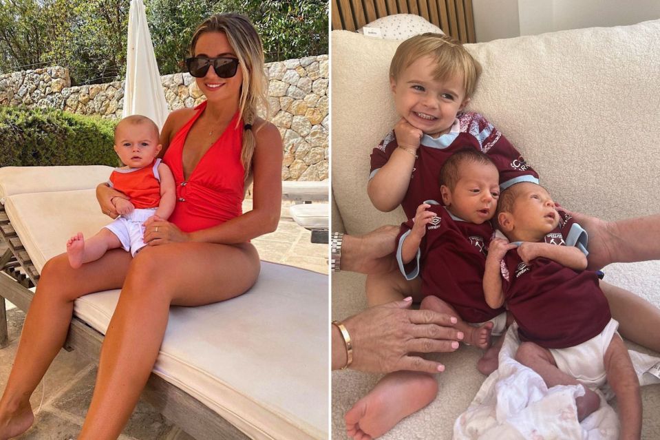 Dani Dyer is now mum to three children and can earn £1,500 a post