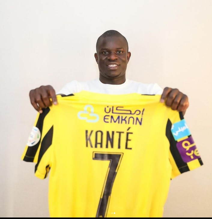 N'Golo Kante has joined Saudi champions Al-Ittihad