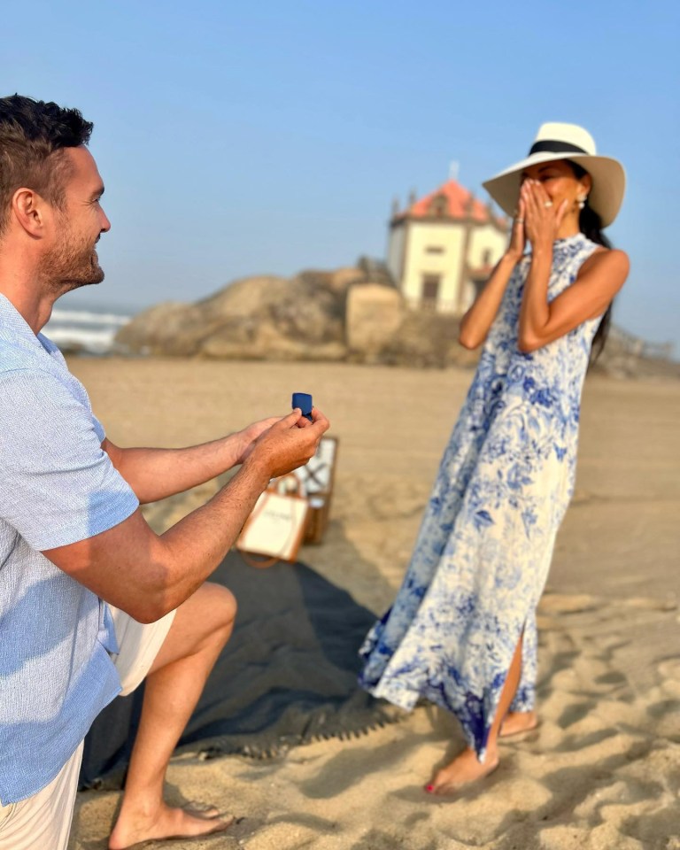 Nicole and Thom got engaged on Wednesday