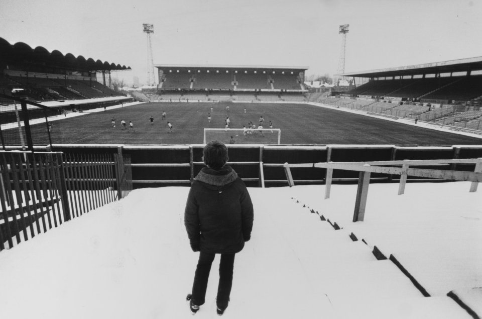 The stadium (pictured in 1985) became England's first all-seater before terracing was reintroduced in 1983