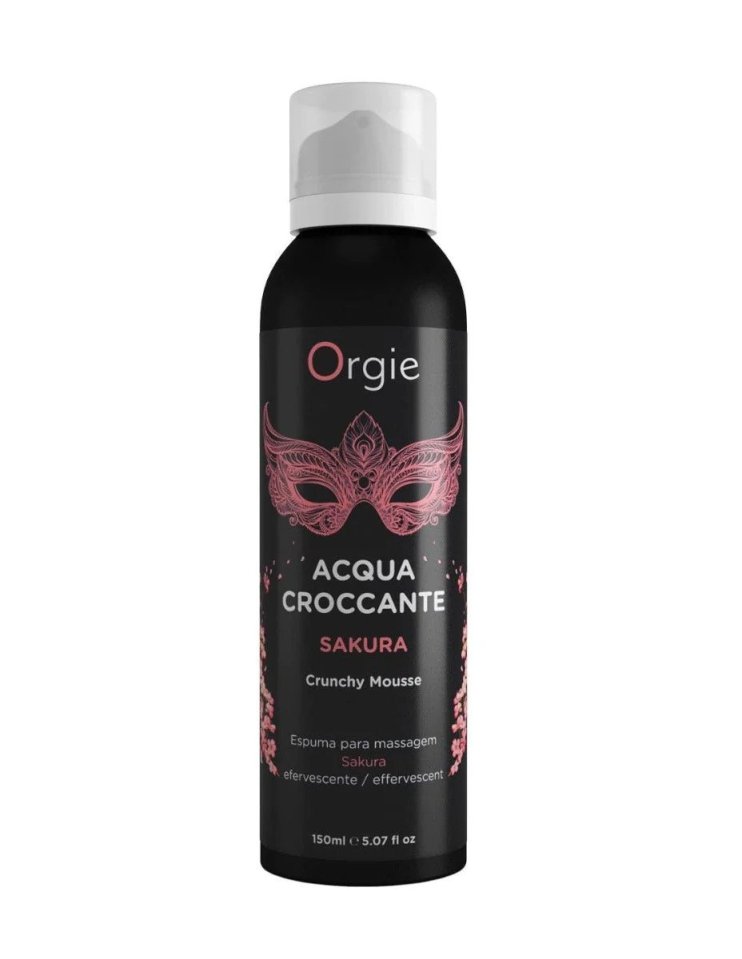 Orgie Acqua Croccante Massage Foam will spice up your love life for just £16