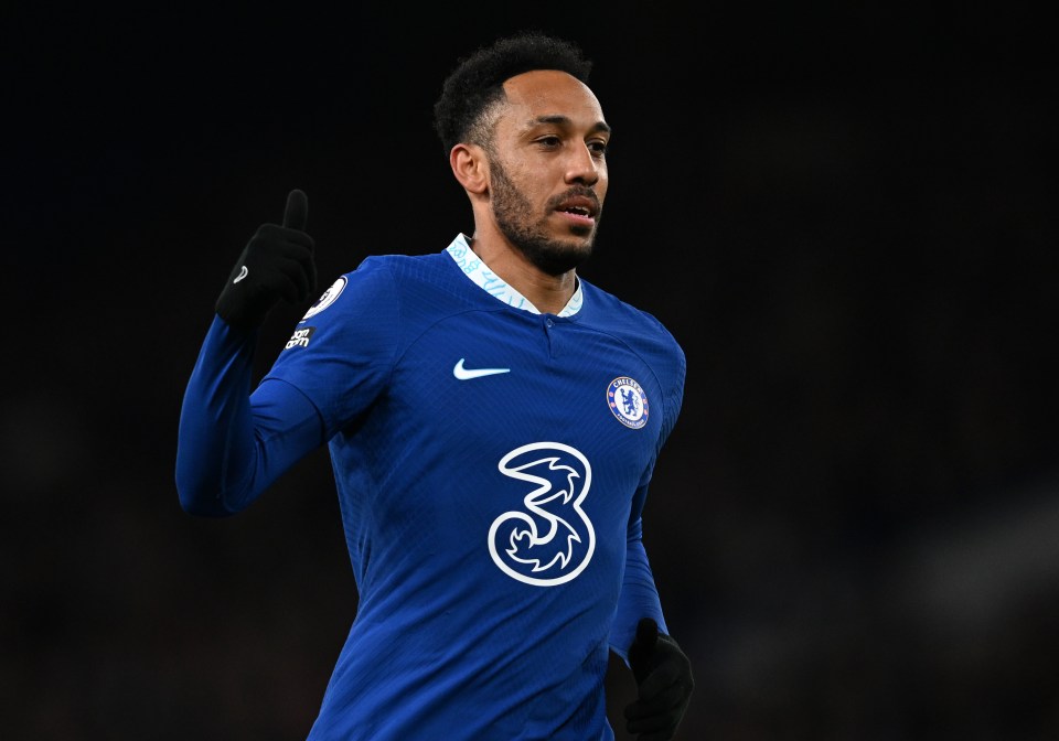 Pierre-Emerick Aubameyang endured an underwhelming first season at Chelsea