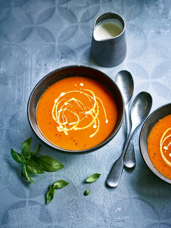 Make use of spare tomatoes in your fridge to make soup