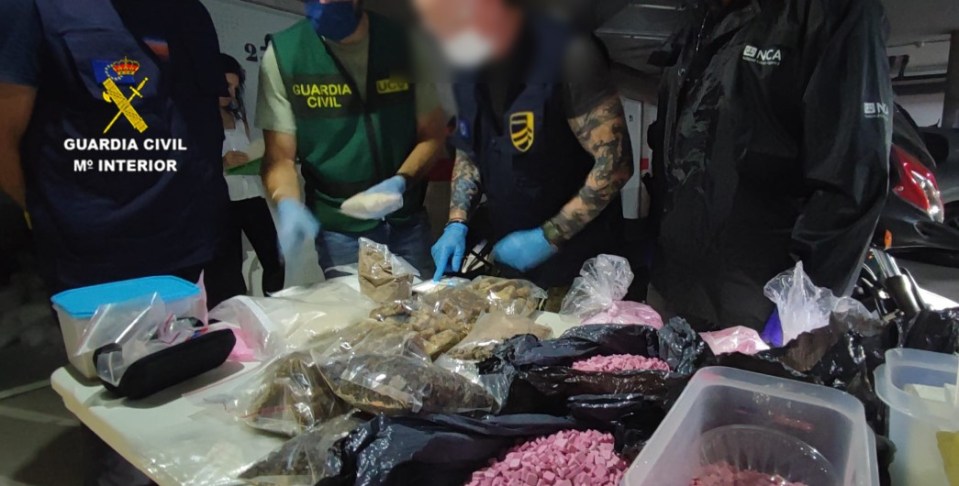 Police are working to crack down on the drug trade