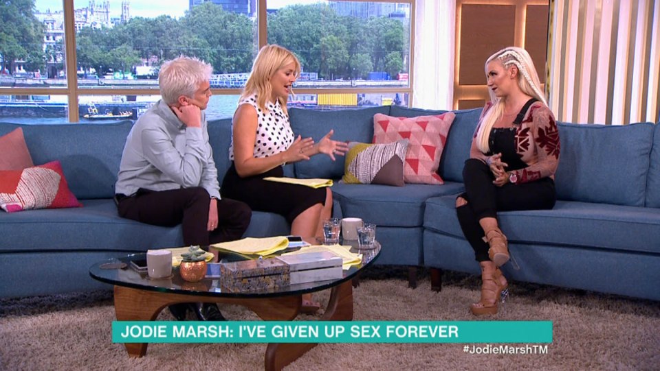 Jodie recently said she would never go back on This Morning because of how Phil treated her