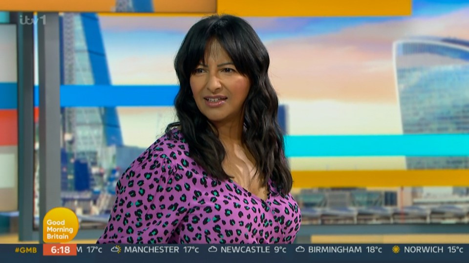 The Good Morning Britain host is standing in for Lorraine anchor Lorraine Kelly