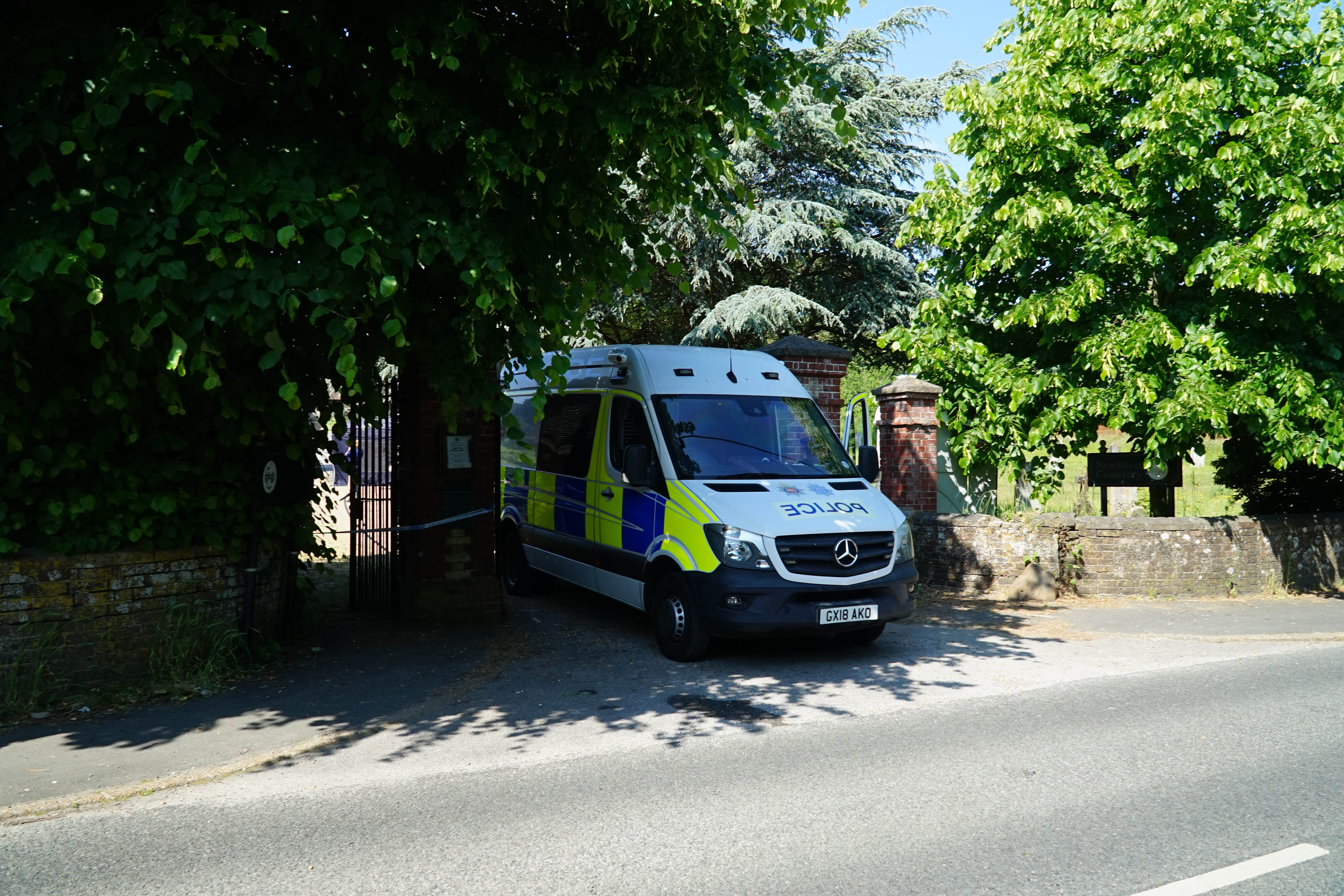 Police discovered the bodies of a 33-year-old man and 30-year-old woman at the property in Lewes Road, Newhaven