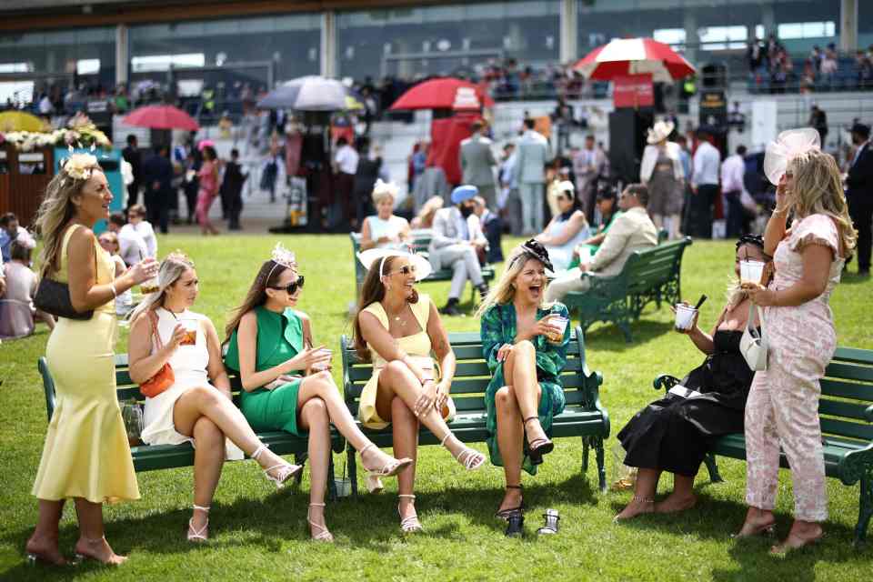 The sun is shining and the drinks are flowing at Royal Ascot