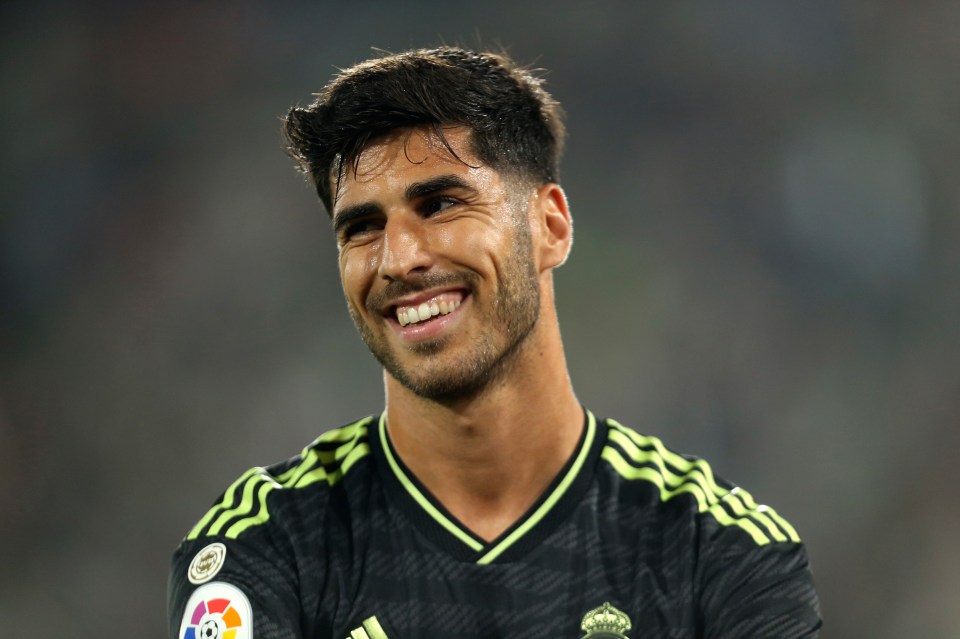 Aston Villa had made a move for Madrid's Marco Asensio