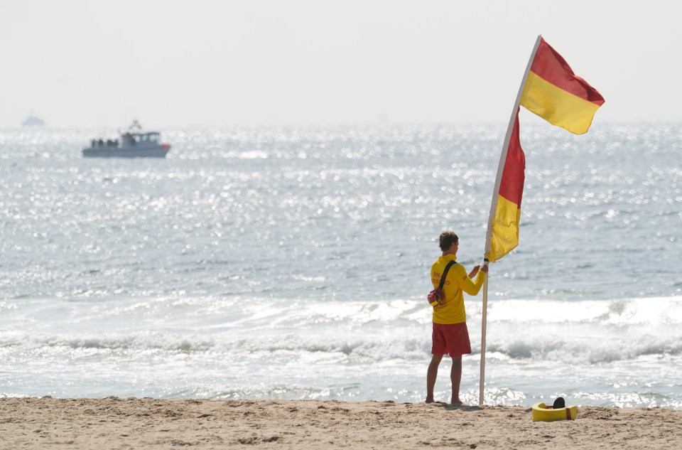 If beachgoers are caught in a riptide, it's best to relax and float until you can swim to safety