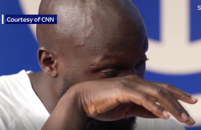 Romelu Lukaku broke down in tears as he reflected on a promise made to his late grandfather