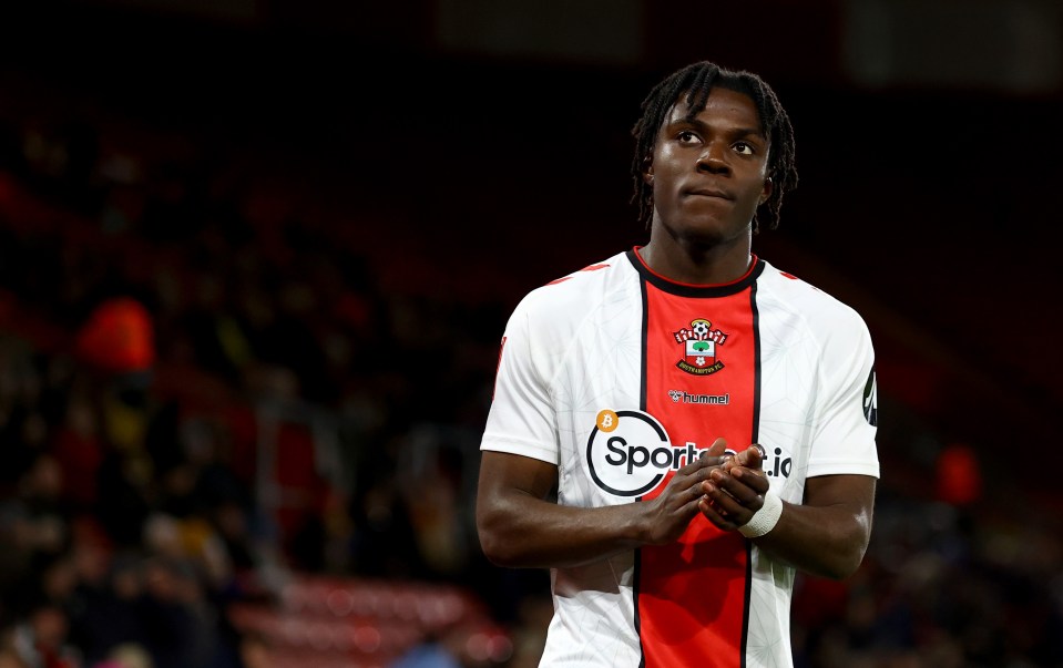 Romeo Lavia had an impressive year despite Southampton's woes