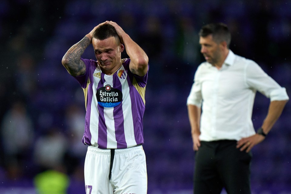 Real Valladolid suffered relegation from La Liga