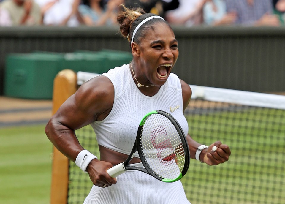 American icon Serena Williams won a staggering seven Wimbledon Championships