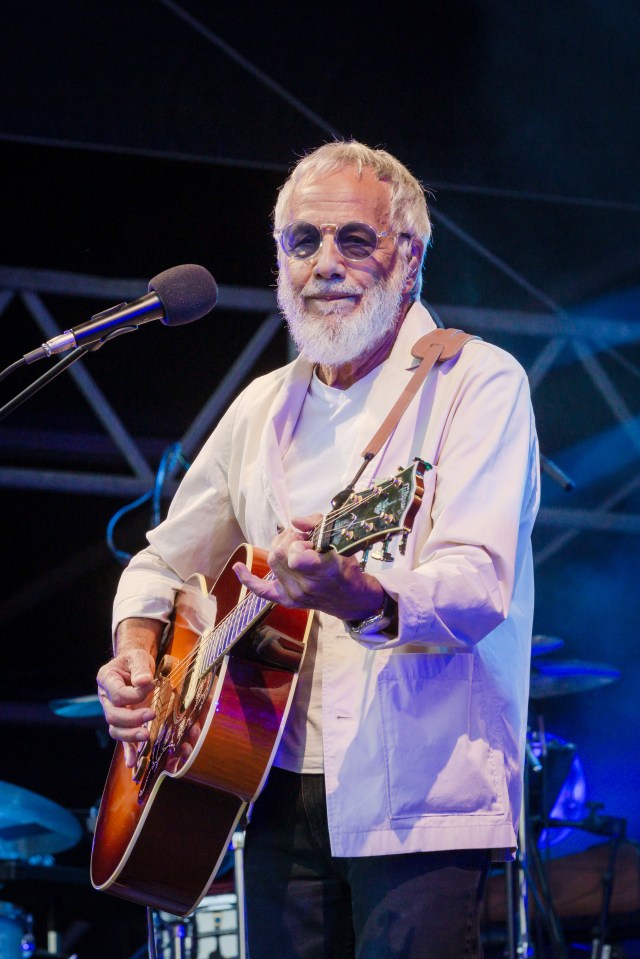 Yusuf/Cat Stevens will play the Legends slot on the Pyramid Stage on Sunday