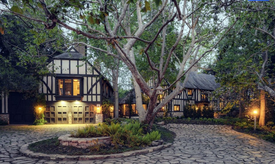 The English style home was initially built in Surrey