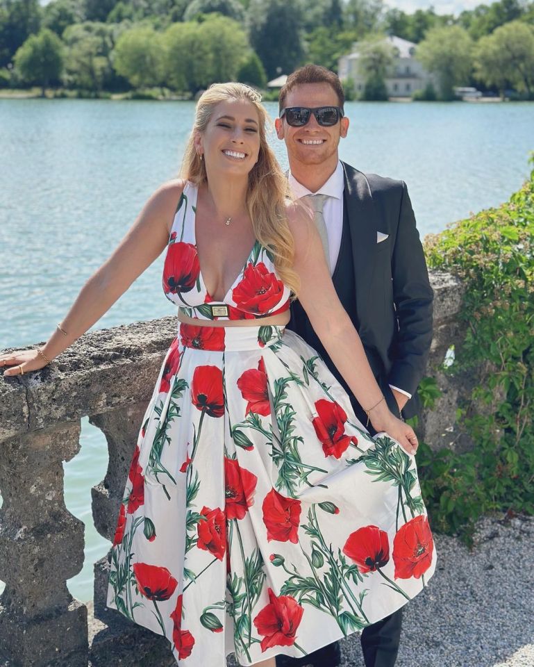 Stacey Solomon holiday pics with Joe Swash