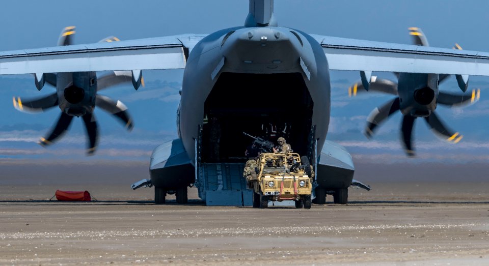 The RAF's Hercules replacement can carry twice as much cargo and fly further/faster than it's predecessor