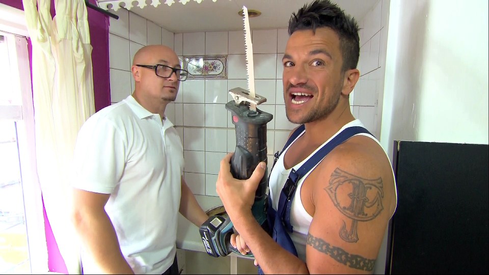 Peter Andre previously presented the programme on ITV and again for its reboot on Quest Red