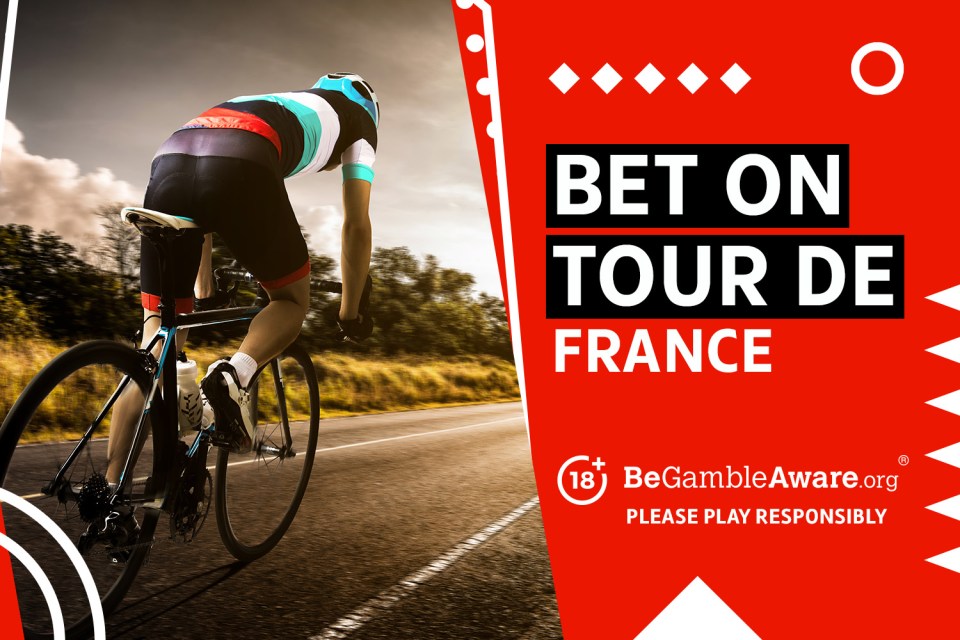 Bet on Tour de France. 18+ BeGambleAware.org Please play responsibly.