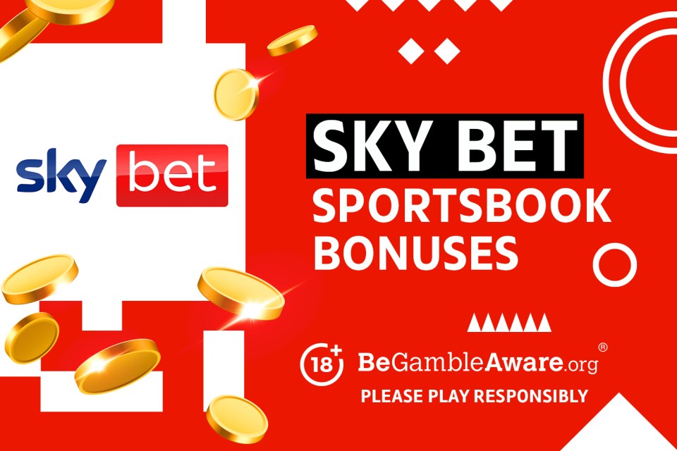 Sky Bet sportsbook bonuses. 18+ BeGambleAware.org Please play responsibly.