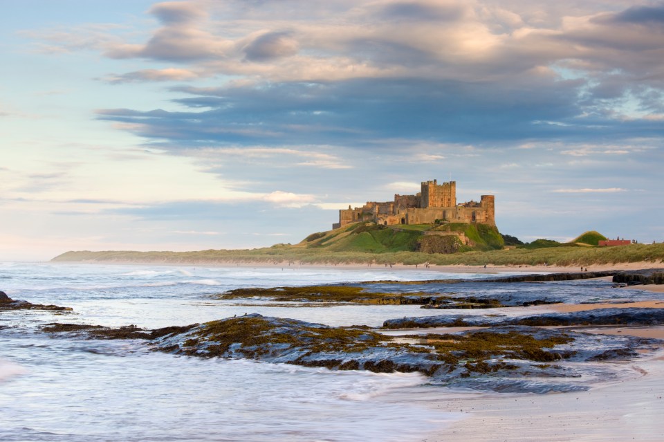 Bamburgh's picturesque North Sea setting has attracted movie-makers