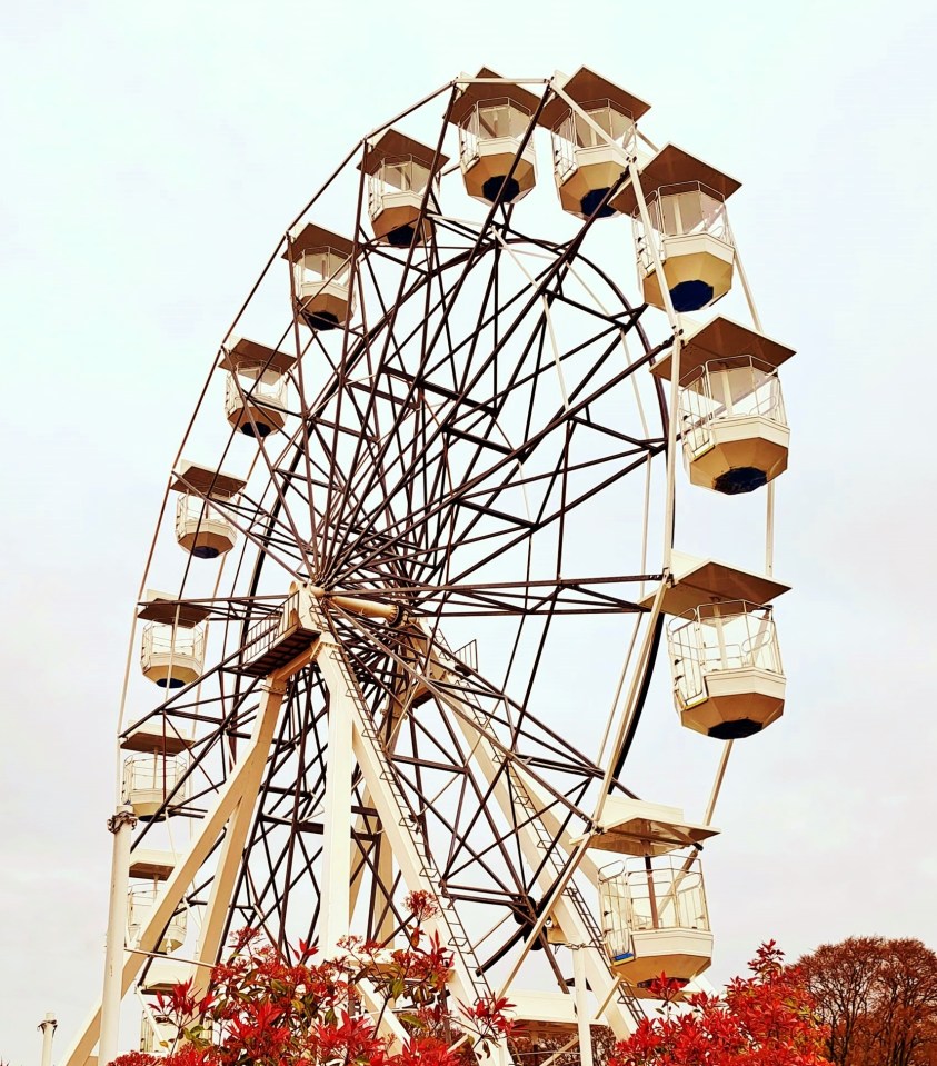 Guests can now ride the new Garden Wheel at Wicksteed Park in Kettering