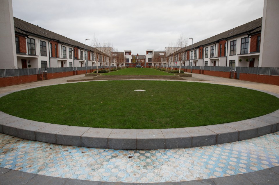 A plaque commemorating the club's ex-groundsman also sits where the centre circle used to be