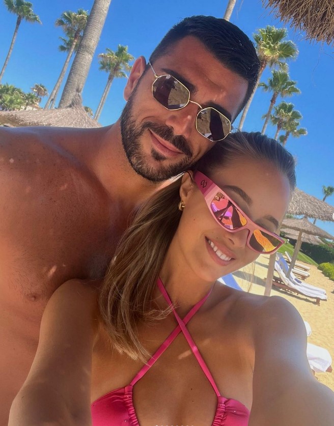 Viktoria Varga and Graziano Pelle have been together for over a decade