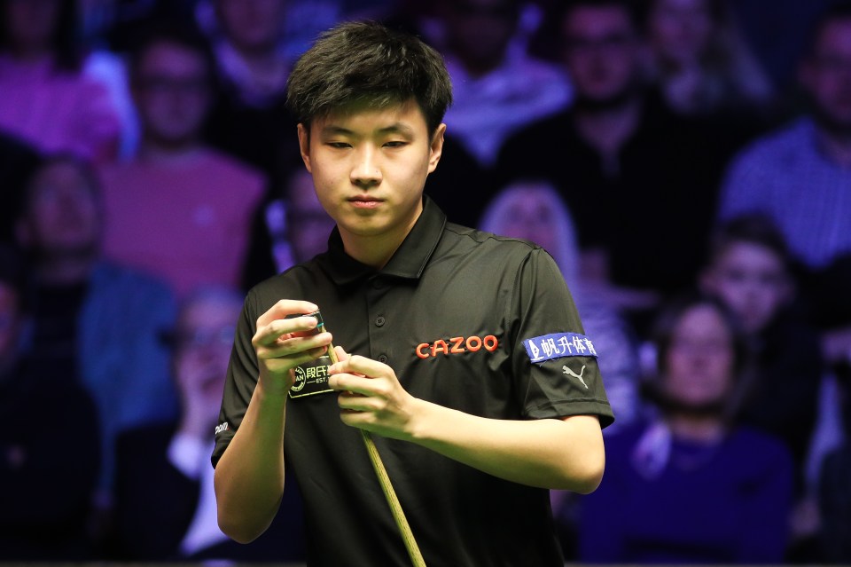 Zhao Xintong won't be able to play again until September 2024