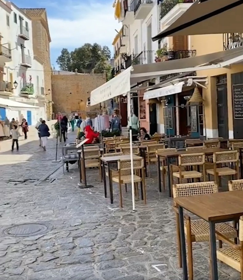 They pair hired a car and explored the capital’s old town