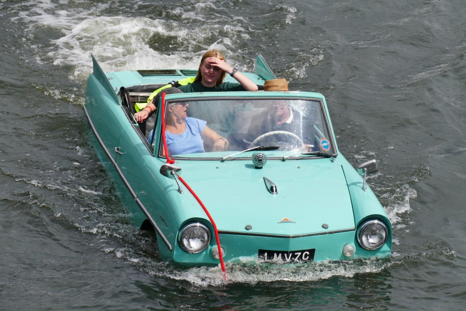 The sun was out today for the Thames Traditional Boat Festival