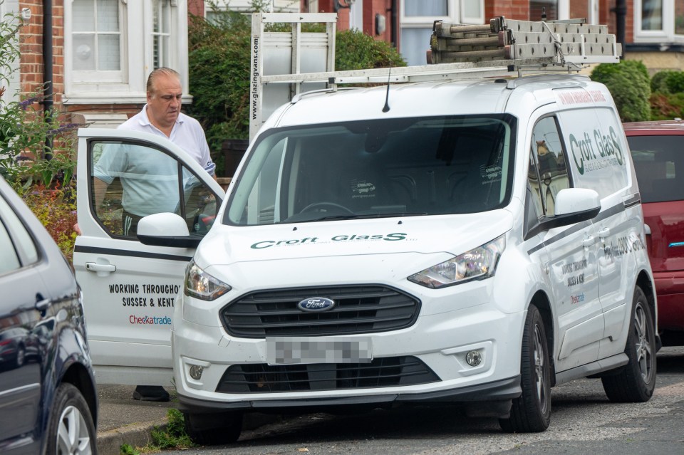 Mark Gardiner won £11million on the Lottery nearly 30 years ago but is back on the road at work