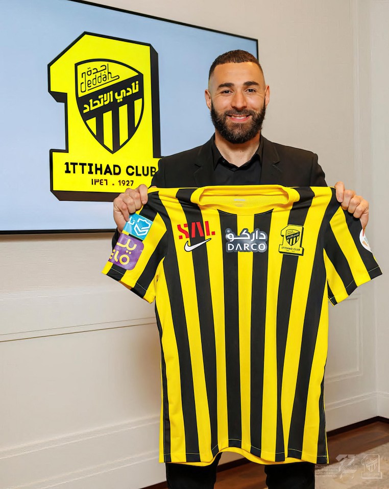 Karim Benzema signed for Al-Ittihad this summer