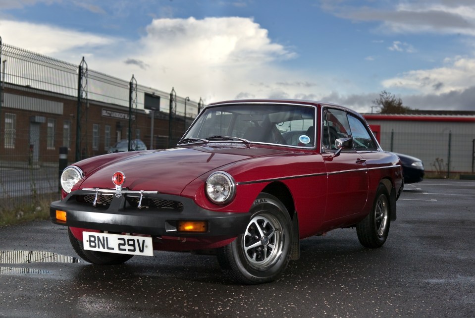 The MGB GT is particularly popular in the UK