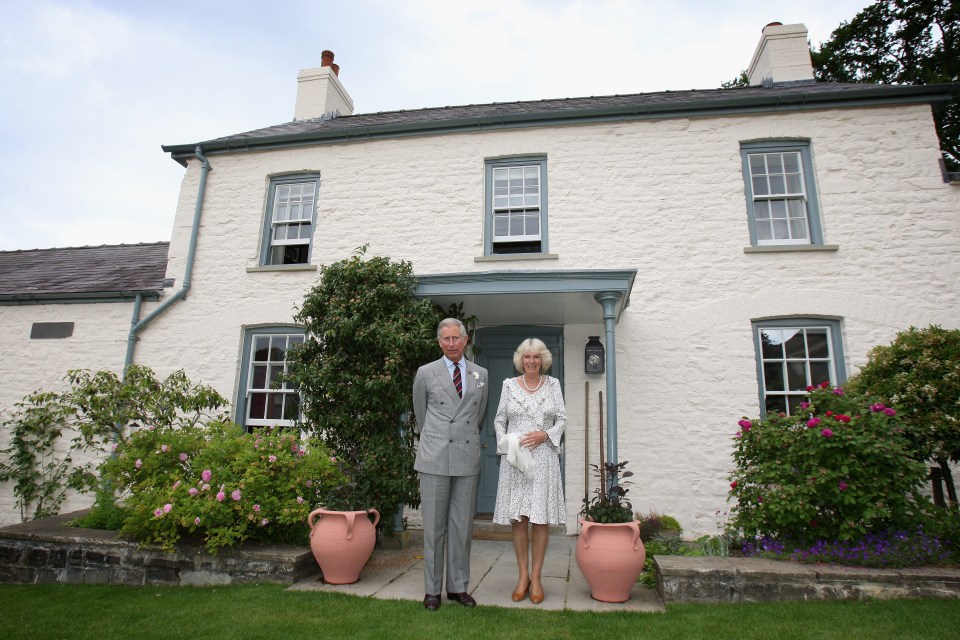 The property has been described as King Charles and Queen Camilla's Welsh home