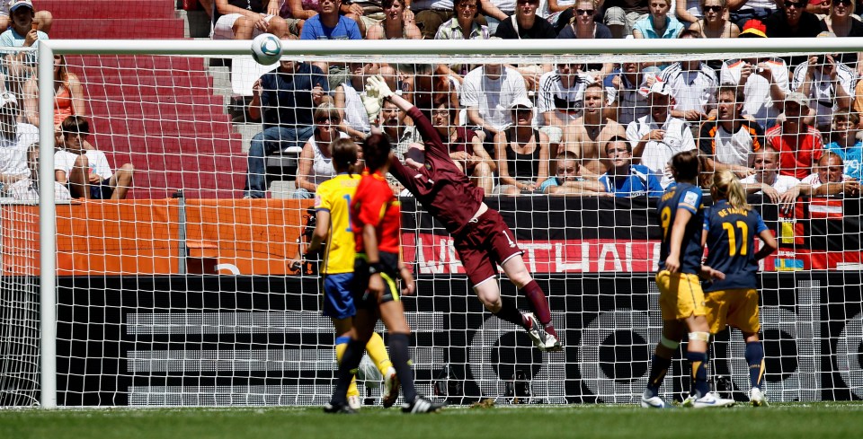 The defender scored a world-class goal at the Women's World Cup in 2011