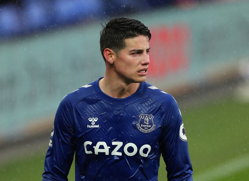 Big things were expected of Rodriguez when he joined Everton in 2020 but he failed to deliver