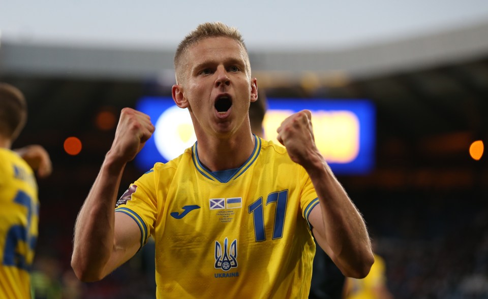 Current Arsenal left-back Oleksandr Zinchenko will captain one of the sides